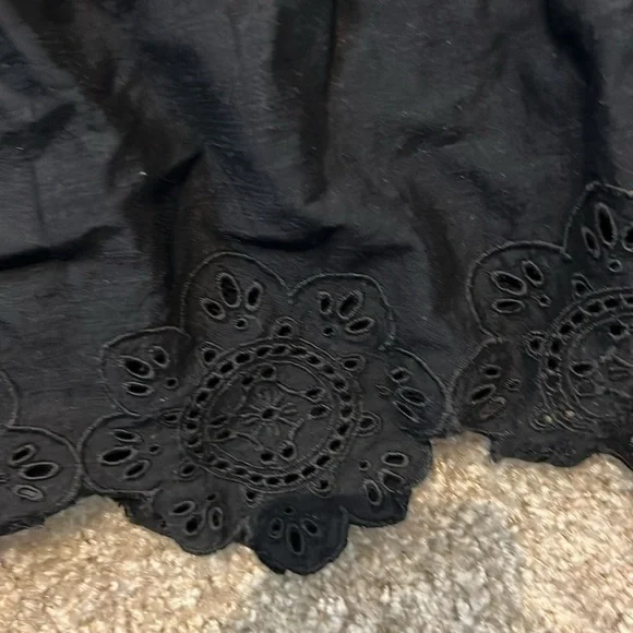 Old Navy Tiered Lace-Up Mini Swing Dress - Picture 6 of 9